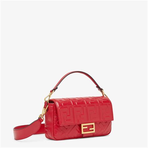 red leather belt bag fendi|baguette bag fendi.